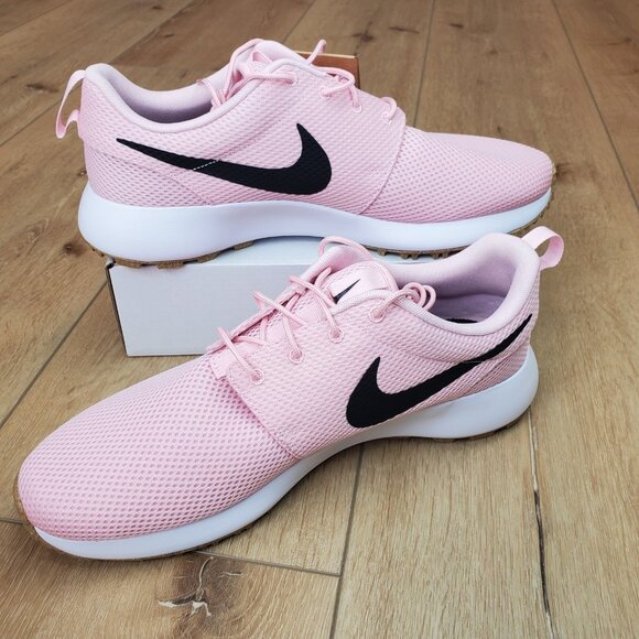 New Nike Roshe G Next Nature Spikeless Golf Shoes Mens 11.5 DV1202-601 Pink - Picture 2 of 8